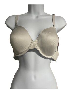 Natori Revelation Full Coverage Contour Underwire Bra Light Beige Size 38D